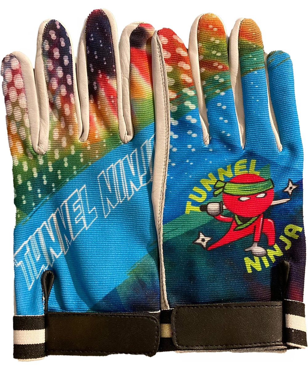 Tie Dye Gloves Front