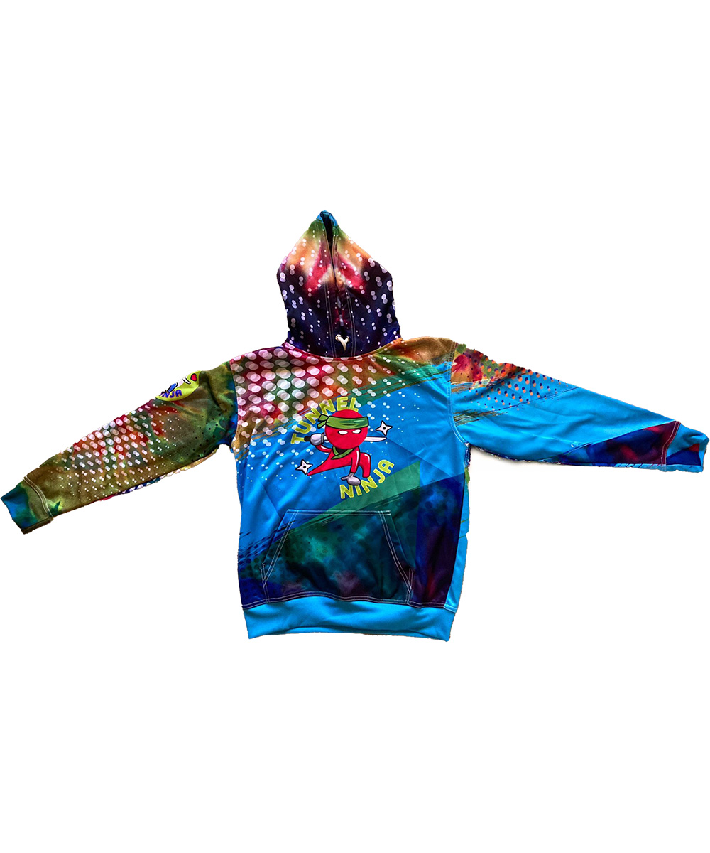Tie Dye Hoodie Front